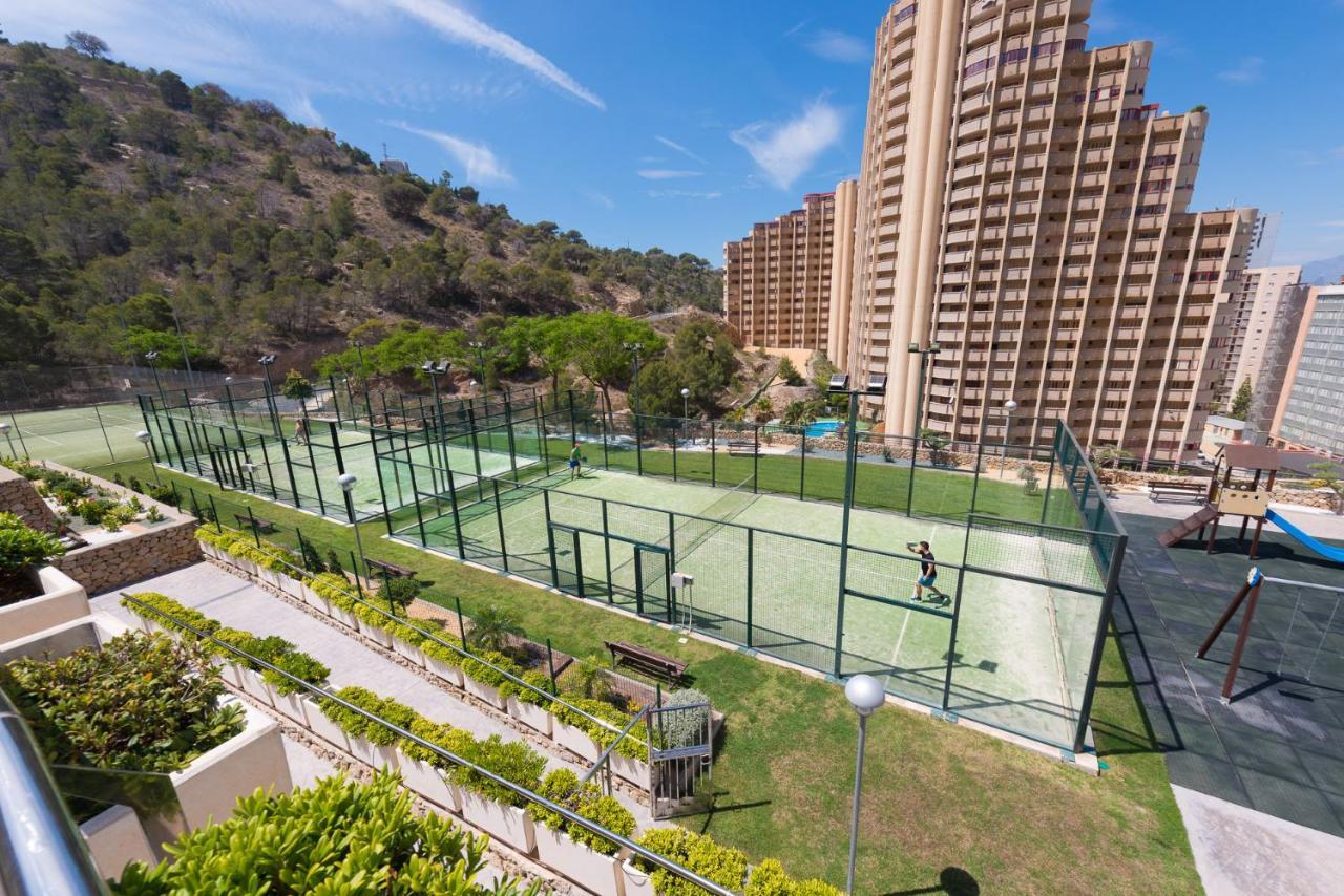 Apartamento Gran terraza privada con vistas espectaculares - Torre Lúgano Benidorm Exterior foto